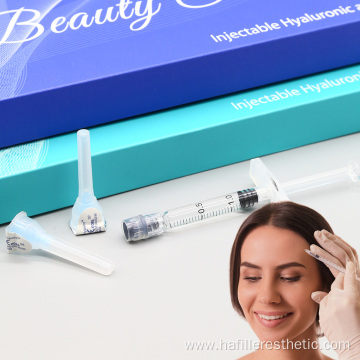 Beauty product hyaluronic acid dermal filler injectable